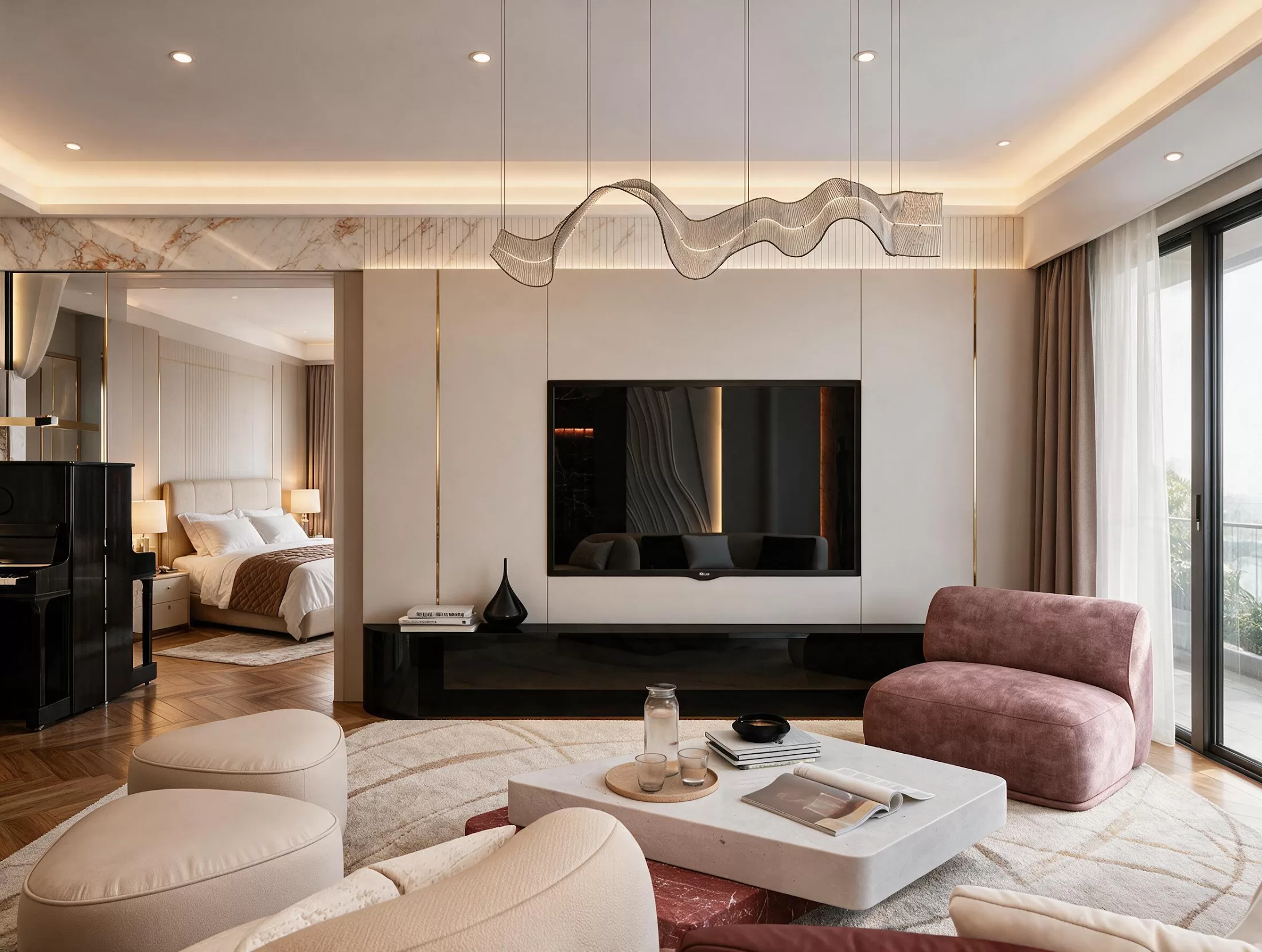 Intérieur d’une résidence Immo Clé