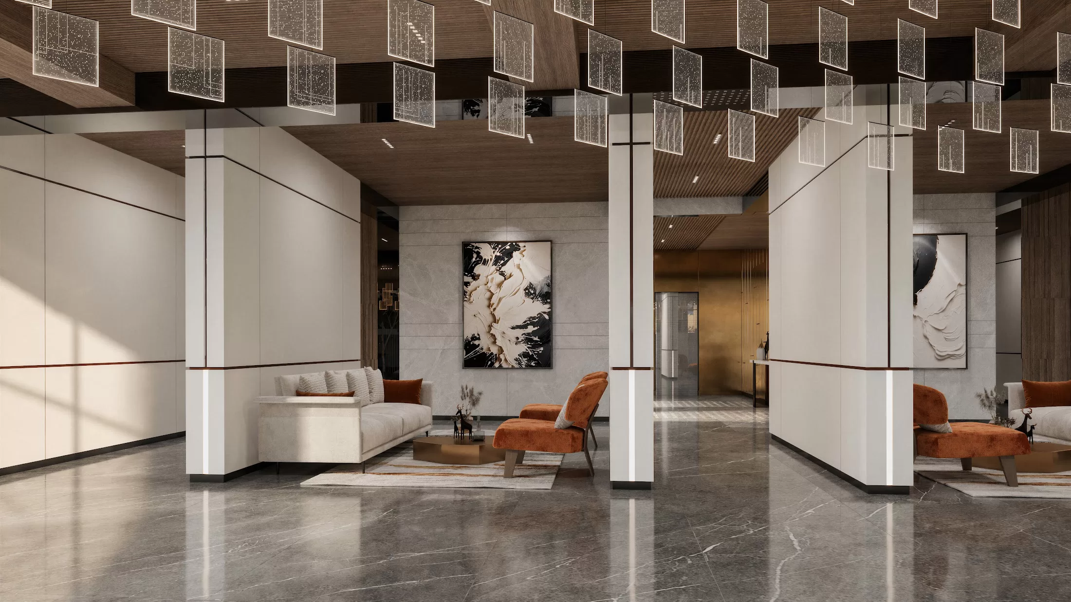Lobby de BMT Residence
